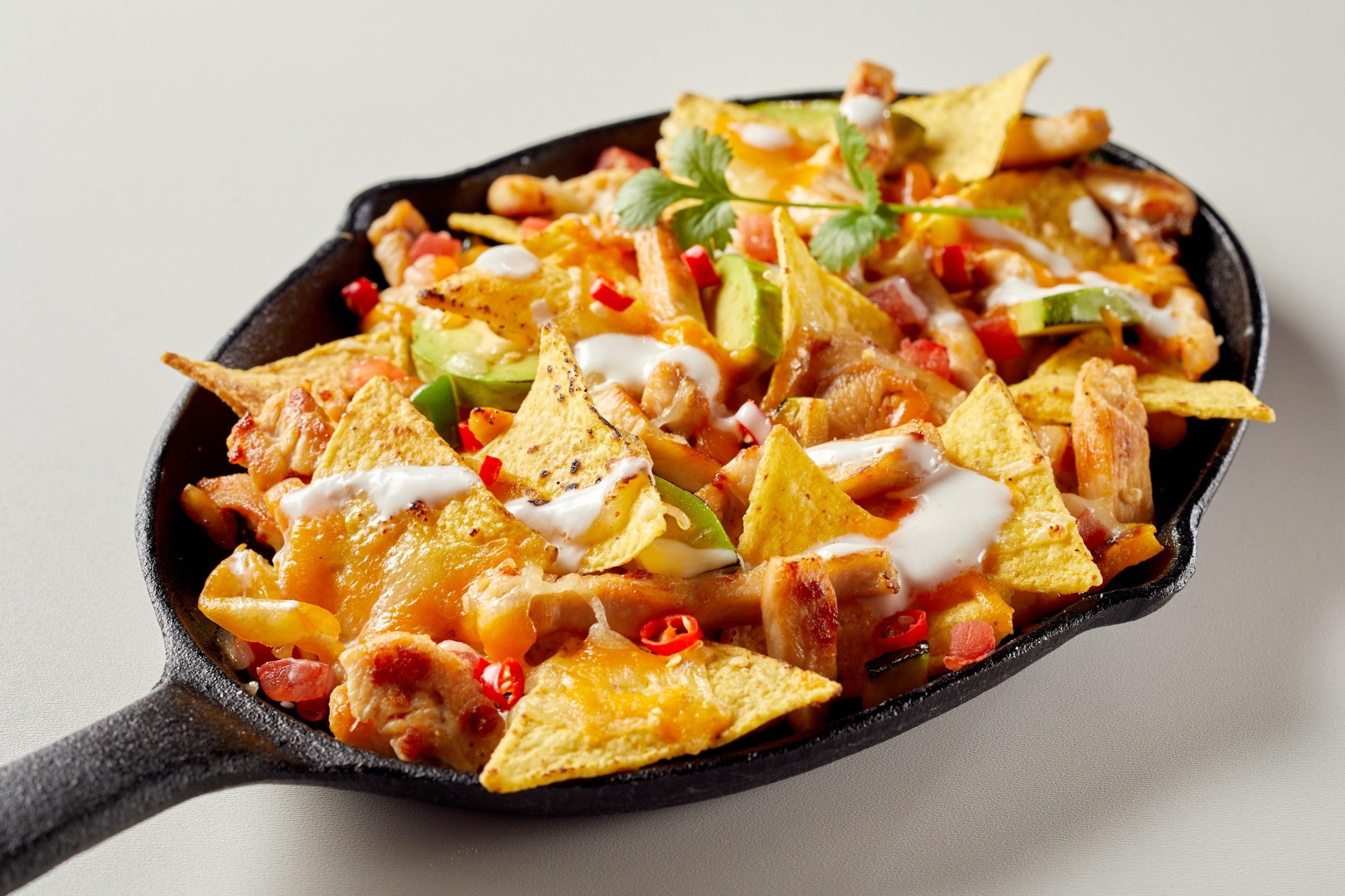 Grilled Chicken Nachos