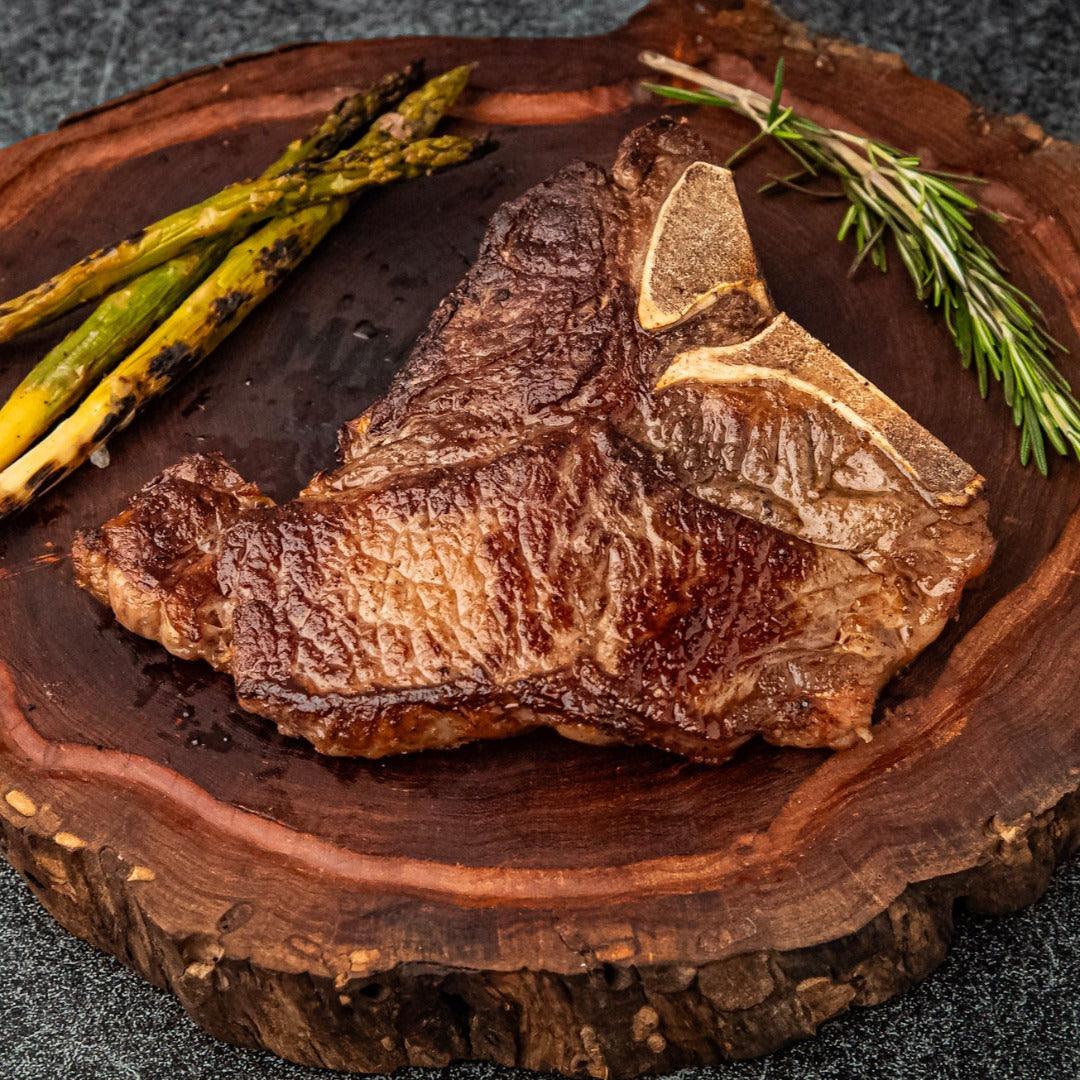 USDA Choice Angus Beef T-Bone Steak - 1.36-3.50 lbs - price per lb - Good &  Gather™